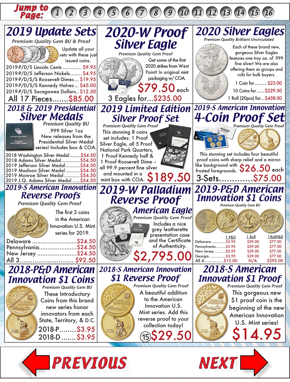 Page 15 | Buy Collectible Coins Online, Rare US Coins | SKYLINE