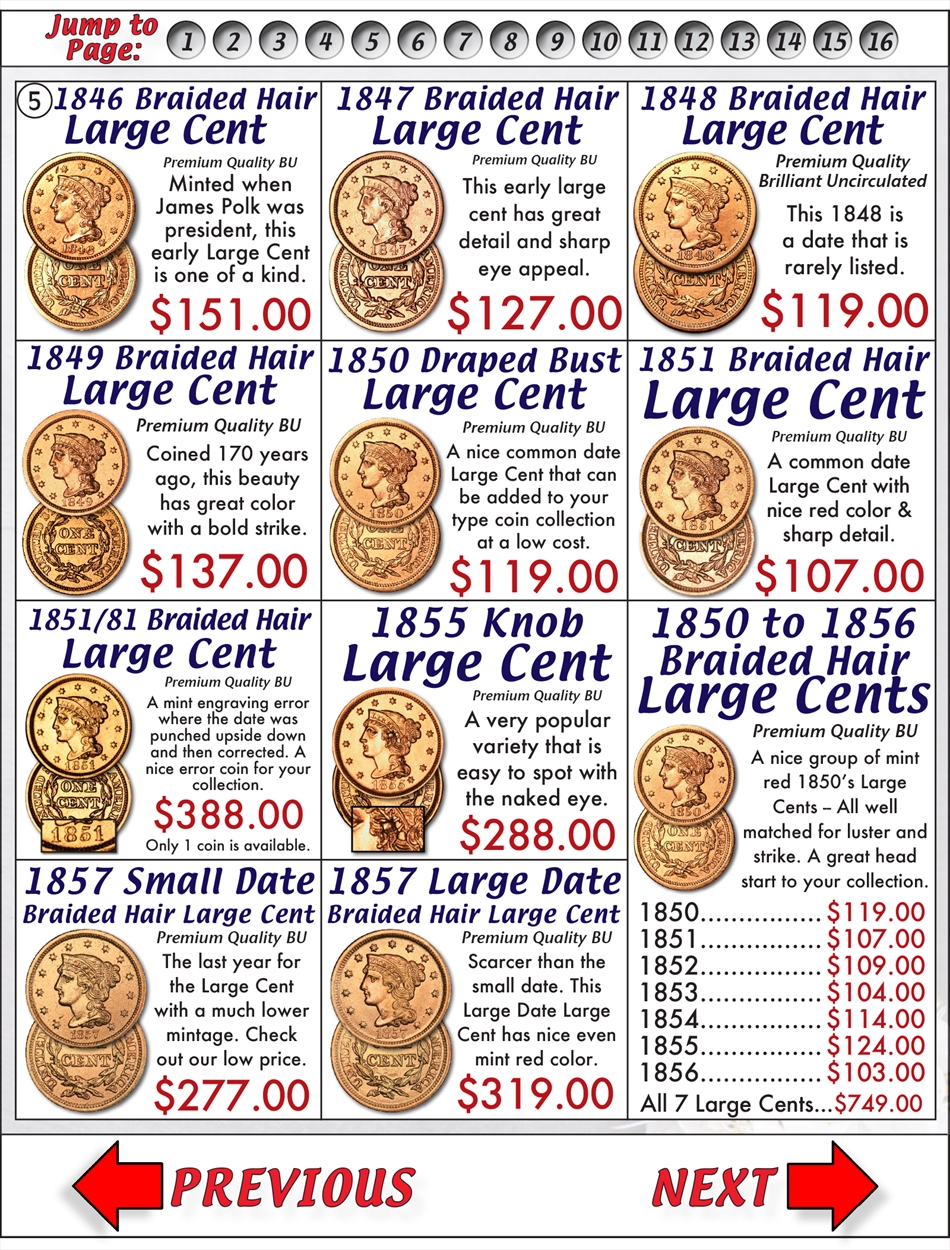 Page 05 | Buy Collectible Coins Online, Rare US Coins | SKYLINE